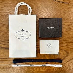 Authentic Prada Gift Bag Materials